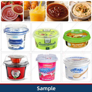 Macchina Automatica Rotativa per Riempimento e Sigillatura di Vasetti di <span class=keywords><strong>Yogurt</strong></span> con Tappatura del Coperchio - Product Image 3