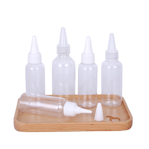 Muestra Gratis, Botella de Plástico de 1oz/2oz con Tapón de Rosca, para Aceite Cosmético, Color Ámbar, Blanco o Transparente, para Aceite Capilar - Product Image 3