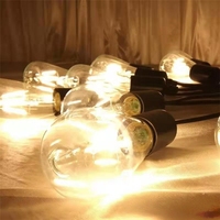Fabricant Professionnel Nouvelle Décoration de Mariage Créative Vintage Lustre à 10 Ampoules Edison pour Ambiance Romantique