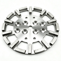 Meule diamantée professionnelle pour maçonnerie, roche, granit - Personnalisée, grain 16-24, soudée argentée, pour meuleuse d'angle OEM/ODM
