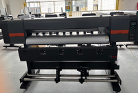 Impresora de Gran Formato de 1.3m (4 pies) para Vinilo, Plotter Digital para Pancartas Flexibles, Impresora Eco Solvente Xp600 I3200 de Rollo a Rollo