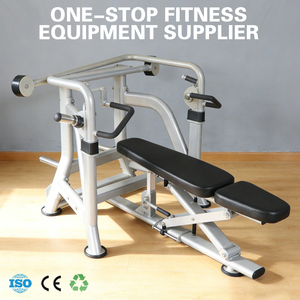 Máquina de prensa de piernas con placas de alto rendimiento para gimnasios comerciales, estructura de acero robusta, acolchado cómodo, soporte de espalda seguro - Product Image 1