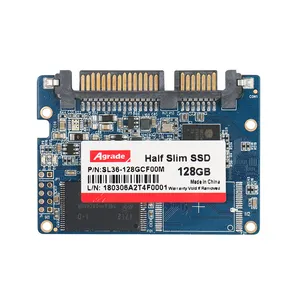 Ssd Half Slim Sata SLC Flash Ssd,ครึ่งหนึ่งบาง SATA SSD 4GB 8GB 16GB 32GB สำหรับระบบอุตสาหกรรมแล็ปท็อปเกมคอนโซล