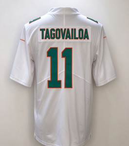 Pour les Dolphins Tagovailoa # Maillot de football américain à manches courtes pour garçons, 11 pièces, 100% polyester, broderie - Product Image 2