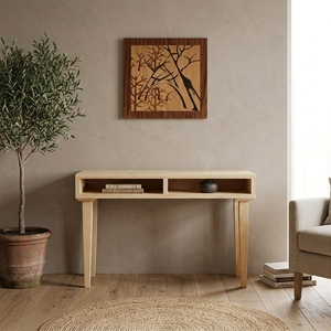 Una elegante mesa consola con cajones es la elección perfecta para cualquier habitación, combinando funcionalidad con una elegante solución de almacenamiento. - Product Image 2