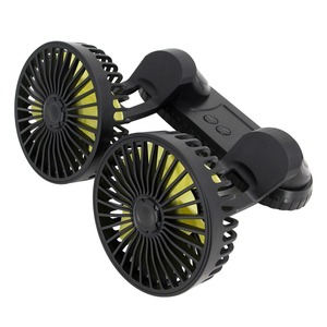 Dual <b>Head</b> Car <b>Fan</b> Interior Accessories Cooling <b>Fan</b> air Cooler Vent USB Adjustable Desktop <b>Fans</b> Accesorios Para Automovil - Product Image 4