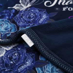 Couverture en flanelle rayée « Je t'aime <span class=keywords><strong>pour</strong></span> toujours » <span class=keywords><strong>pour</strong></span> ma <span class=keywords><strong>maman</strong></span>, cadeau doux <span class=keywords><strong>pour</strong></span> la fête des mères, Noël, usage domestique, 50x60 pouces - Product Image 5