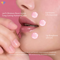 Gloss à lèvres teinté personnalisé avec votre logo de marque, haute pigmentation, végétalien, baume à lèvres nourrissant, vente en gros