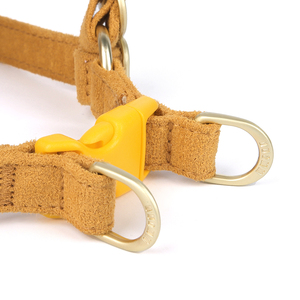 Ensemble harnais et laisse pour petit chien de luxe personnalisé avec matériau en velours et décoration en rubans - Durable, respirant, réglable et lavable - Product Image 6