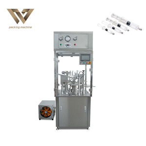 Máquina de ensamblaje de jeringa completamente automática Jeringa <span class=keywords><strong>BD</strong></span> Máquina de etiquetado y envasado de llenado de jeringa de 10ml - Product Image 2