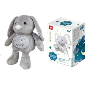 Nouvelle conception de jouets électroniques en peluche, poupée en peluche <span class=keywords><strong>pour</strong></span> bébé, lapin mignon <span class=keywords><strong>pour</strong></span> apaiser et favoriser le sommeil - Product Image 1