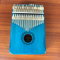 17 Keys Kalimba Thumb Piano Mahogany Material Portable Outdoor Musical Instrument