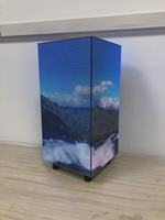 Nuovo Design Full HD colore cubo LED pubblicità schermo interno telefono cellulare wi-fi telecomando schermo magico cubo schermo