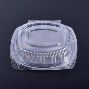 Rifornimento della fabbrica insalata di frutta da asporto usa e getta RPET plastica contenitore per insalata scatola con coperchio a conchiglia - Product Image 4