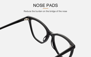 חומר אצטט יוקרתי מסגרת משקפיים קלאסית לעין חתולית אופנה לשני המינים מסגרת מלאה למשקפי מרשם למחשב - Product Image 6