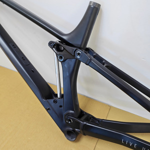 Cuadro de <span class=keywords><strong>Bicicleta</strong></span> de Montaña Enduro con Suspensión Trasera de Aluminio y Delantera de Fibra de Carbono, Eje Pasante de <span class=keywords><strong>29</strong></span> Pulgadas para Todoterreno - Product Image 2