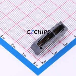 MEC1-120-02-F-D-A Gold Finger Connector SMD,P=1mm Connector 1mm 40P Vertical Mount Phosphor Bronze - Product Image 1