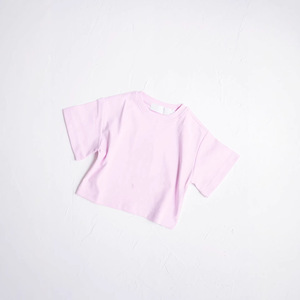 T-shirt décontracté en coton à manches courtes et col rond pour enfants, style Europe-Amérique, collection Printemps/Été 2026, garçons et filles, absorbant la transpiration - Product Image 3