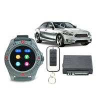 NTO Clé de montre intelligente Alarmes de voiture de démarrage à distance Pke Passive Keyless Entry Central Door Locking System Auto Car Accessories