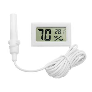 Mini LCD Kỹ Thuật Số Nhiệt Kế Ẩm Kế Tủ Lạnh Nhiệt Độ Độ Ẩm Meter White Egg Inc - Product Image 2