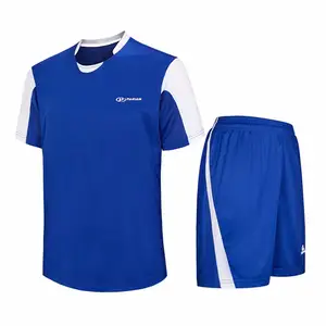 Spor giyim % 100% Polyester futbol forması sıcak satış futbol forması çin'de yapılan en iyi malzeme toptan fiyat futbol forması