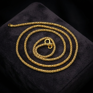 Wholesale 14K 18K 24K Micron Gold Plated Round Link Design <b>Chain</b> <b>Necklace</b>, Fashion <b>Chains</b> <b>Necklaces</b>, Round Link Style Gold <b>Chain</b> - Product Image 1