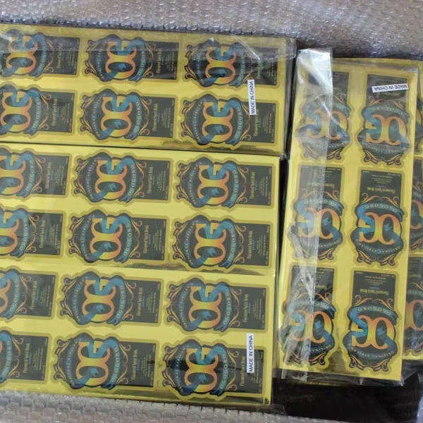Environmental Material Custom Printing Water Juice Bottle Sticker Labels in Packaging Label