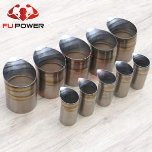 2002-07斯巴鲁WRX/STI <span class=keywords><strong>USDM</strong></span>型号的钛排气系统维修零件消声器 - Product Image 6