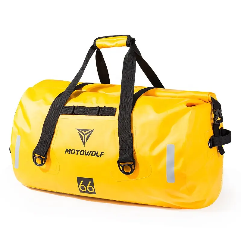 Kayaking Rafting Camping Large Storage Space Travel Dry Duffel Bag with Drable Straps & Handles