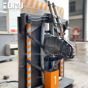 Testa di dinosauro Animatronic della decorazione della parete della testa di dinosauro 3D di alta qualità - Product Image 6