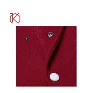 Chaqueta bomber de lana de invierno informal para hombre, diseño elegante, capucha acolchada, acolchado fino, cuello alto, Chaqueta larga informal de poliéster para hombre - Product Image 4