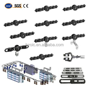 Mw Coveyor Line Poedercoating Productie Xt Qxg Drop Gesmeed Klinknagel Minder Overhead Industriële Transportband Ketting Voor Het Schilderen Van Lijnen - Product Image 1