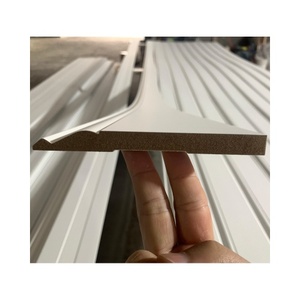 Thiết kế Hiện Đại Trắng thủ <span class=keywords><strong>MDF</strong></span> bb514 218 primed cơ sở mouldings sàn <span class=keywords><strong>TRIM</strong></span> cho khách sạn sử dụng - Product Image 1