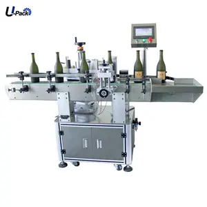 Auto health care products Round bottles Labeling Machine Round jars cans Labeling Machine Round glass plastic bottles labeler