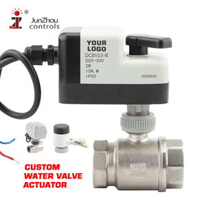 DC12V/DC24V電動ステンレス鋼ボールバルブアクチュエータオンオフ電気水流制御高温OEMカスタマイズ可能 - Product Image 1