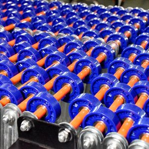 Industriële Zwaartekracht Flexibele Telescopische Lossen Skate Wiel Transportband - Product Image 4