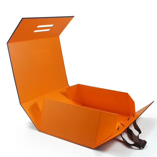 Custom Logo Flip Top Magnetic Closure Rigid Cardboard Scarves Luxury Packaging Box Gift Box Packaging