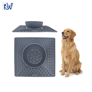 Bol d'alimentation lente en silicone pour chats et chiens, <span class=keywords><strong>anti</strong></span>-étouffement, antidérapant, <span class=keywords><strong>anti</strong></span>-renversement - Product Image 1