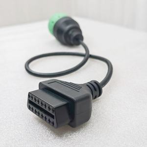 Benutzer definierte J1939 Green Typ <span class=keywords><strong>2</strong></span> Stecker 9-polig bis 16-polig OBD2-Buchse 16-poliger Adapter kabelst ecker für Diagnose und Daten kommunikation - Product Image 2