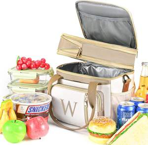 Échantillon gratuit Evercredit Sac isotherme réutilisable pour aliments avec logo personnalisé et sac d'isolation portable pour pique-nique - Product Image 5