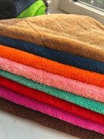 Serviette de lavage de voiture en microfibre double face, très absorbante, serviette de séchage de voiture, sans rayures, réutilisable, chiffon de nettoyage automobile