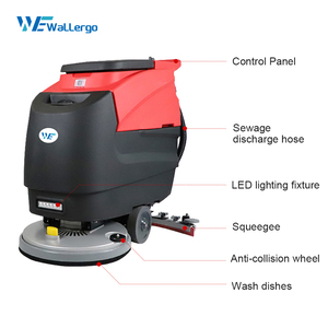 Fregadora de Pisos Comercial para Gimnasios y Centros de Fitness, Fregadora y Secadora de Pisos K3 para Pisos Duros - Product Image 5