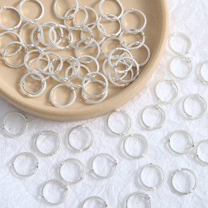 Loose <b>Beads</b> Wholesale Zinc Alloy Colorful Multi Shape Wrapping Ring DIY Handmade Jewelry Beading Accessories China - Product Image 3
