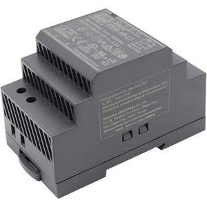 Fuente de Alimentación Meanwell HDR-60-12 de 60W, 12V, 5A, para Riel DIN, Salida Única, Enfriamiento por Convección Natural - Product Image 2