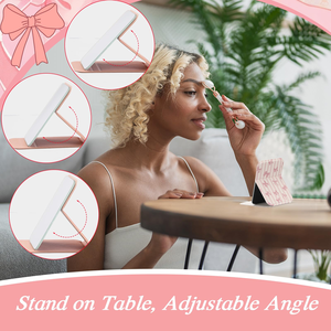 Adjustable Folding Makeup <b>Mirror</b> Personalized Portable Make up <b>Mirror</b> Desktop Cosmetic Custom Logo <b>Foldable</b> Wholesale <b>Mirror</b> - Product Image 3