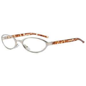 Gm Simple Metal <b>Thin</b> Frame <b>Sunglasses</b> For Women Silver Oval Stainless Steel UV380 Class 2 Sunshades Ac Lens Fashionable - Product Image 5