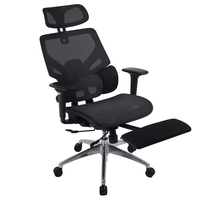 Chaise de bureau moderne Anji JR RACING, chaise de bureau à domicile en maille, accoudoirs 4D, base à cinq étoiles ergonomique, hauteur réglable, luxe, pour dirigeants