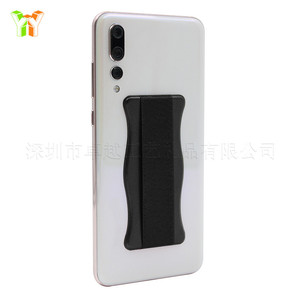 Nouvel autocollant de téléphone à clipser 2021, autocollant créatif en cuir PU pour téléphone, cadeaux publicitaires pour centres commerciaux électroniques et numériques - Product Image 2