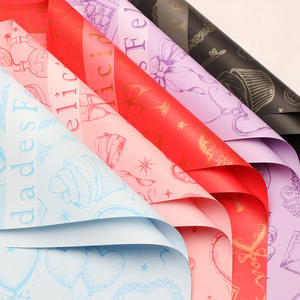 Papel de Regalo Yaleen con Diseño de Oso Español, con Marco, Impermeable, Floral, Estilo Coreano, Accesorios para Floristas, Paquetes - Product Image 1