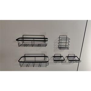 ชั้นวางของในห้องน้ำ ชั้นวางสบู่แบบไม่ต้องเจาะผนัง ชั้นวางของใช้ในห้องน้ำสแตนเลสแบบติดผนัง ชั้นวางของสองชั้นทันสมัย - Product Image 5